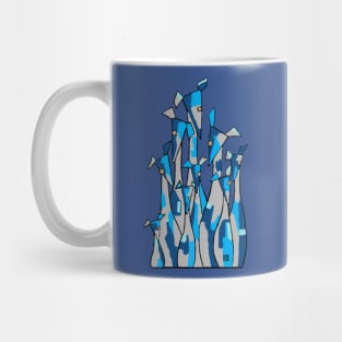 Nine Blue Friends Mug